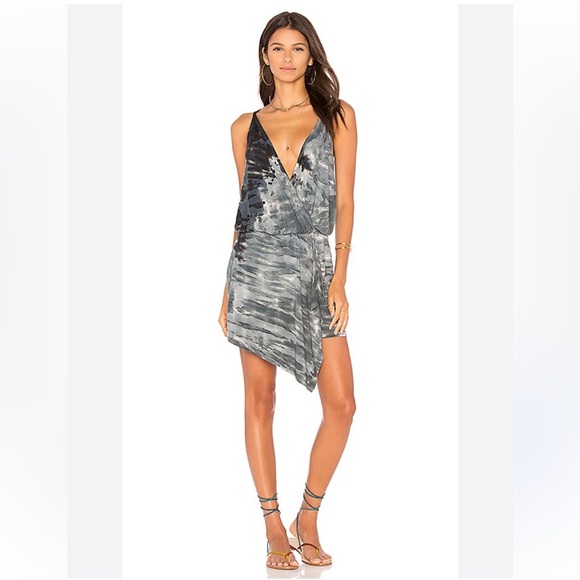 Young Fabulous & Broke Dresses & Skirts - Young Fabulous & Broke Asymmetrical Gray Dress S